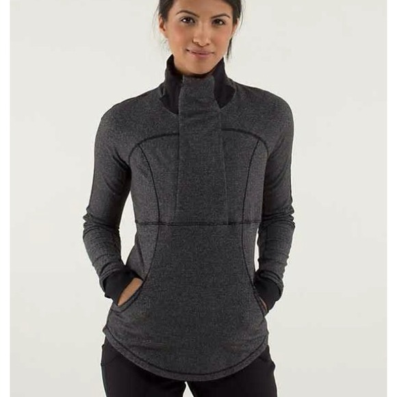 🌸lulu lemon base runner half zip sz 12 authentic