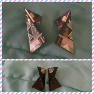 Sold! Vintage multicolored 80`s earrings