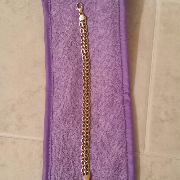 Bundled sold****14k gold bracelet