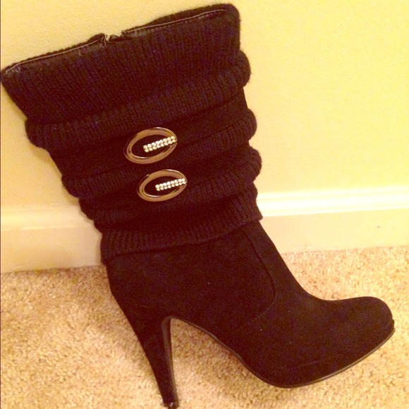 Black boots