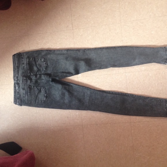 Dark wash denim high-waisted jeans - Picture 3 of 4