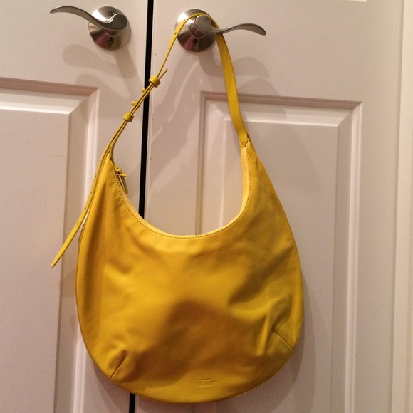 Kate spade Saturday half round yellow handbag