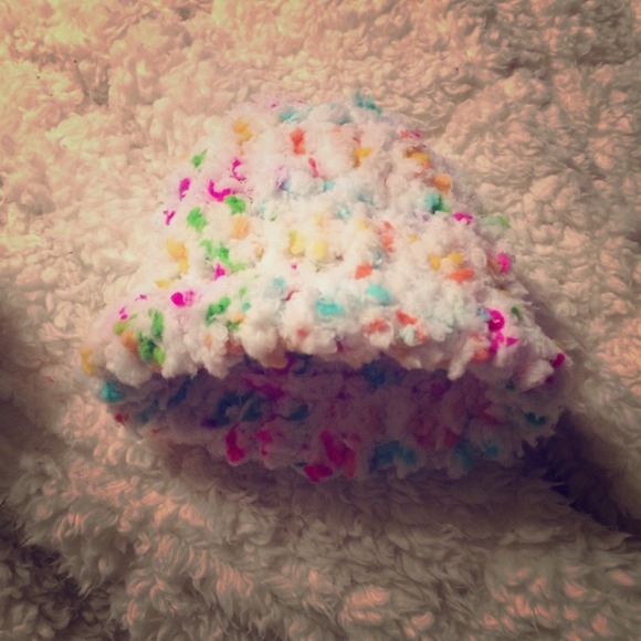 Knitted baby hat