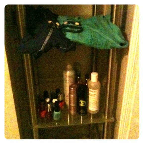 BUNDLE Hair Products/nail polish/2 tops