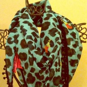 Betsy Johnson Chic and Funky Scarf