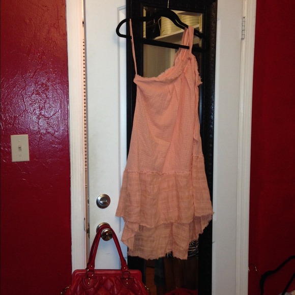 💰SOLD💰 Free People One Shoulder Beach Dress XS - Picture 3 of 4