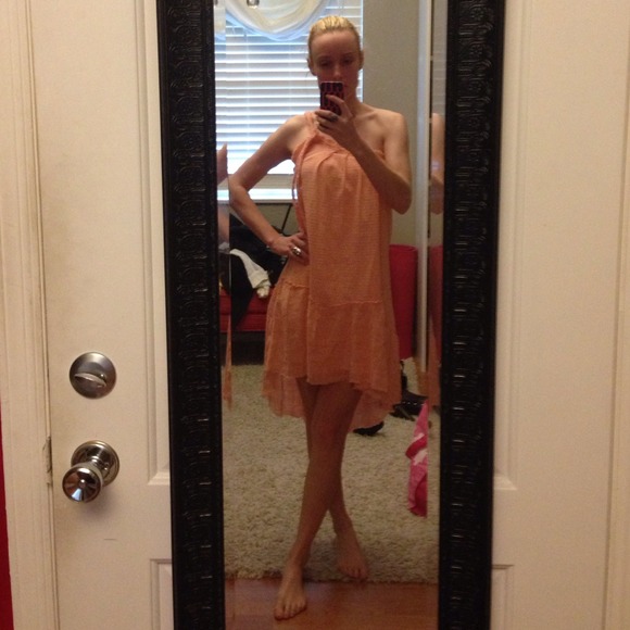 💰SOLD💰 Free People One Shoulder Beach Dress XS - Picture 4 of 4