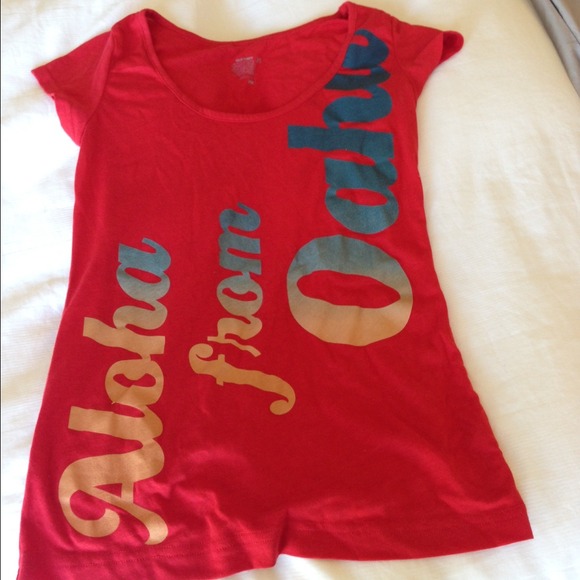 SOLD!!! Aloha from Oahu shirt