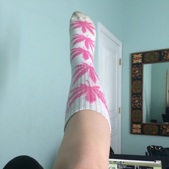White & pink #huf