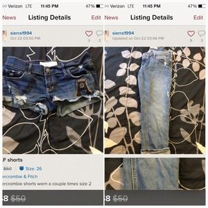 Bundle of shorts and capris