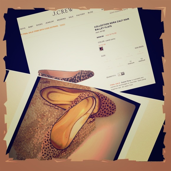 J.Crew Genuine Leather Nora Calf Hair Collection