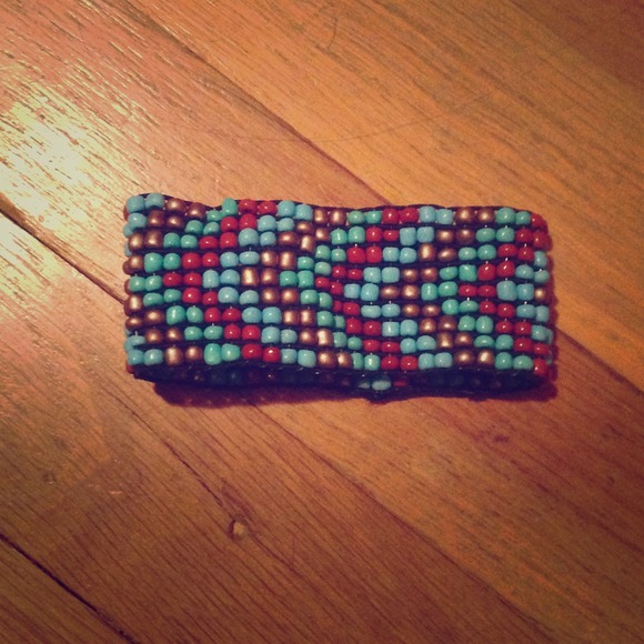 Chunky Native American Beaded Bracelet