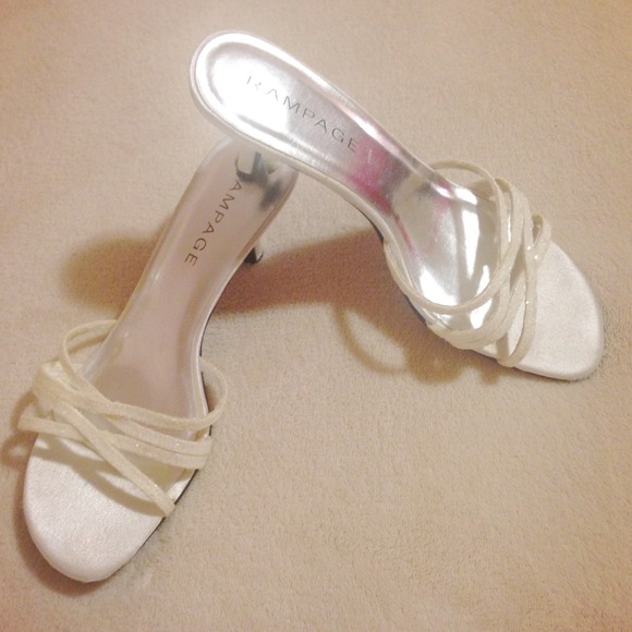 Rampage White Sandals