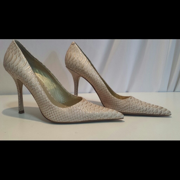 ALDO Shoes Leather Snakeskin Pattern