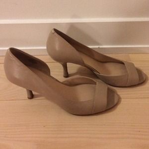 Nine West leather heels
