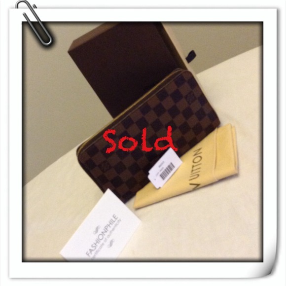 Authentic Louis Vuitton Zippy Organizer N60003