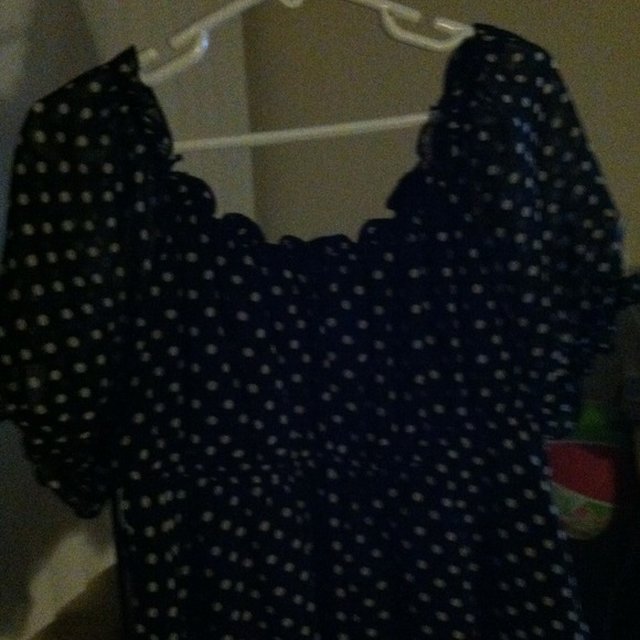 Cute polka dot top