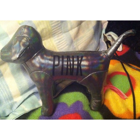 VS PINK HOLOGRAPHIC DOG