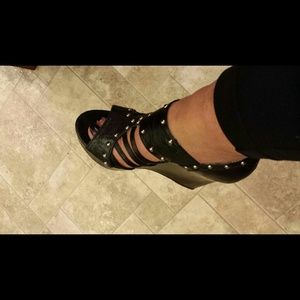 I cora bootie style heels. Size 6