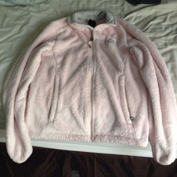 Pink north face