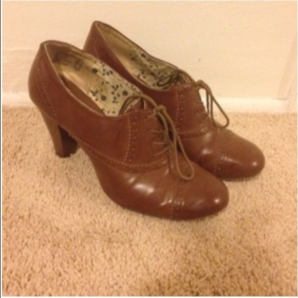 Pair of Brown Oxfords