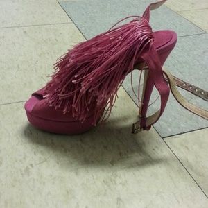 PINK OPEN TOE SHOE VERY SEXY IMITATION!