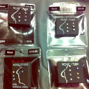 Nose rings surgical stainless steel