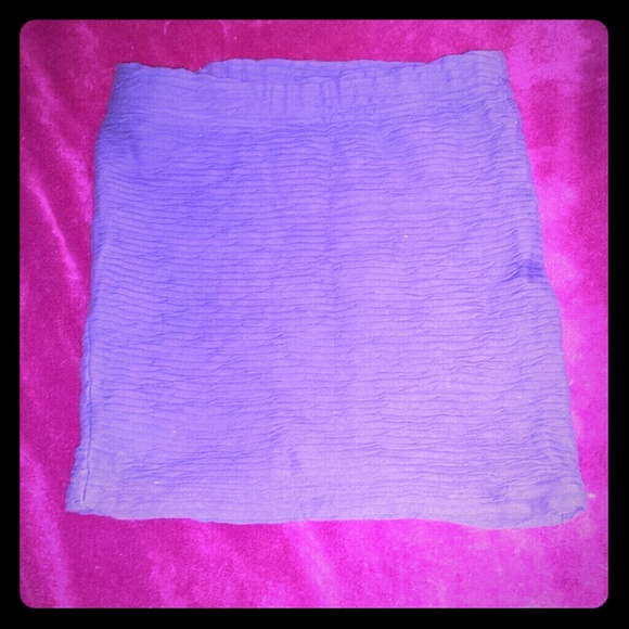 Purple Pencil Skirt (S)