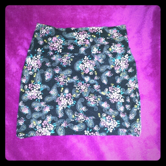 Paisley Pencil Skirt (XS)