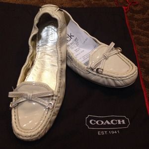 Isabelle Patent Leather Moccasins