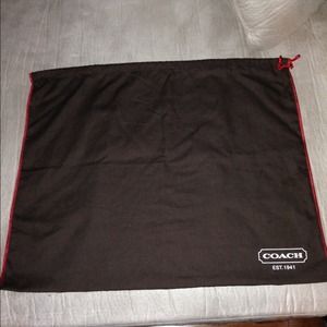 ⬇️FINAL REDUCTION- Authentic coach XL dust bag