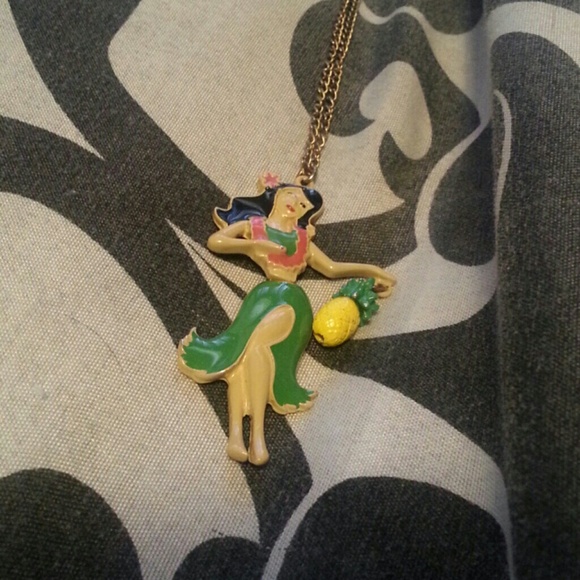 Little miss Hawaiian fashion necklace