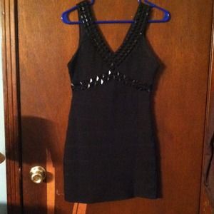 Super sexy little black dress.