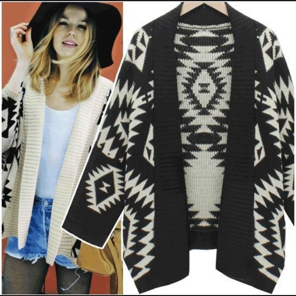 Aztecs design cardigan