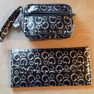 walet and mini key chain purse