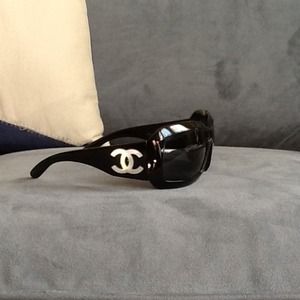 Classic Black Chanel Sunglasses