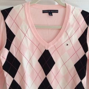 Cute TH argyle sweater