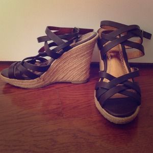 Brown espadrilles by Charles David