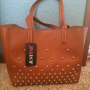 Brown Just Fab Tote