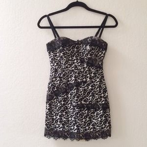 🎉SALE🎉 BEBE LEOPARD DRESS