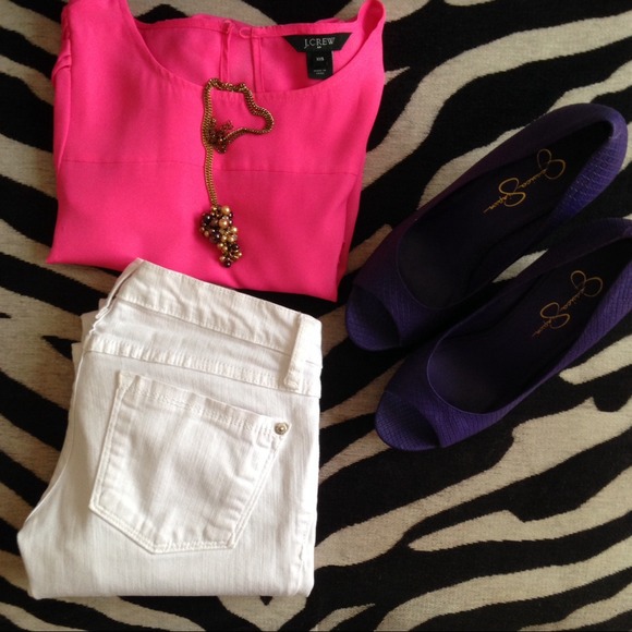 Jessica Simpson Purple Wedge