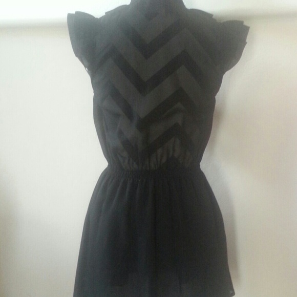 SALE! Tuxedo Dress - Picture 3 of 3