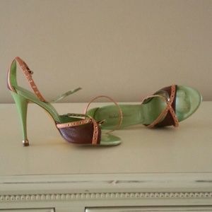 Michael Antonio ankle strap heels.