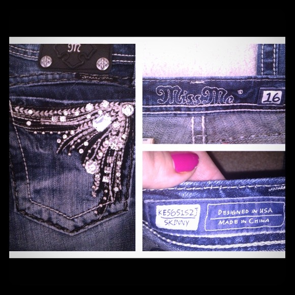 Girls miss me jeans