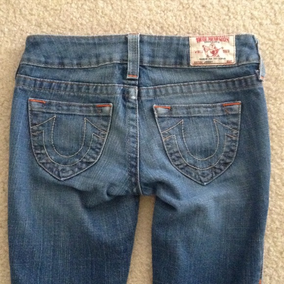 !!SOLD!! Johnny Straight Leg True Religions - Picture 2 of 4
