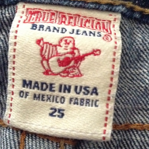 !!SOLD!! Johnny Straight Leg True Religions - Picture 3 of 4