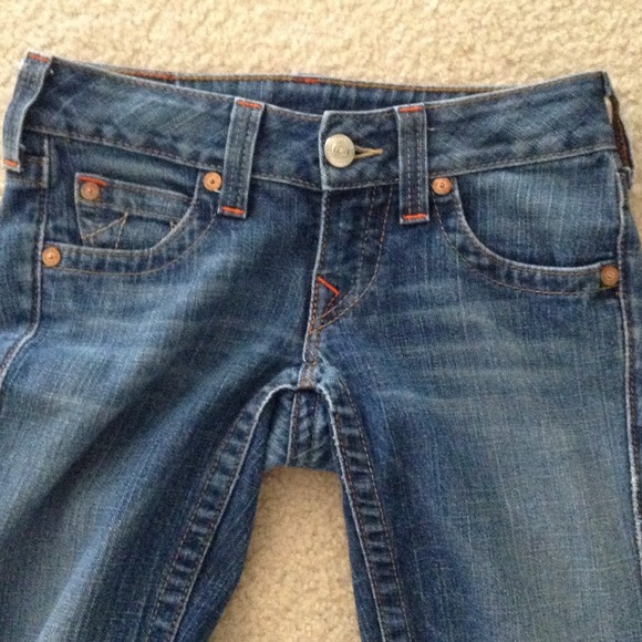 !!SOLD!! Johnny Straight Leg True Religions - Picture 4 of 4