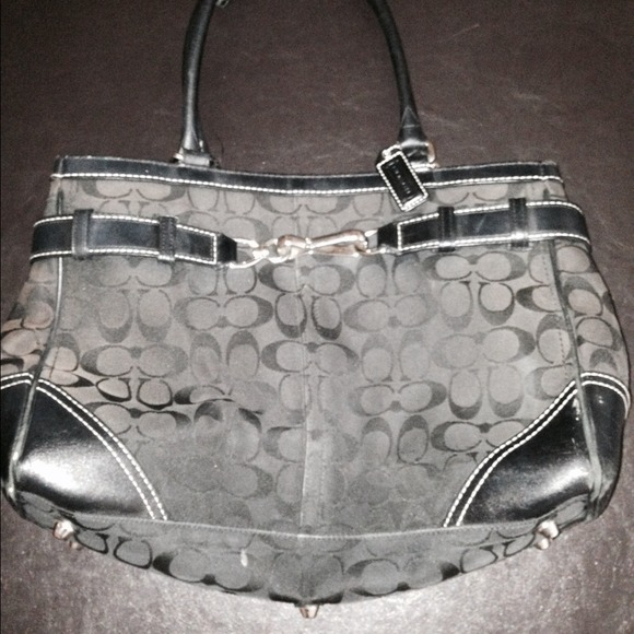 Large coach bag - black ✂️ SALE ✂️