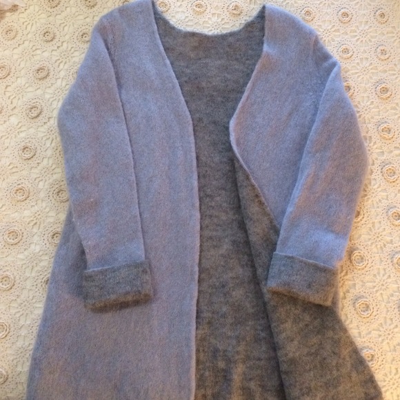 New price on Reversible wool topper
