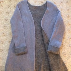 New price on Reversible wool topper